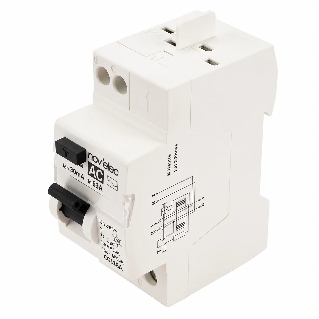 Interrupteur différentiel 63A 30mA